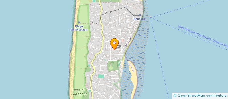 localisation de l'entreprise L'ATELIER D'ALEXIA  LEGE-CAP-FERRET