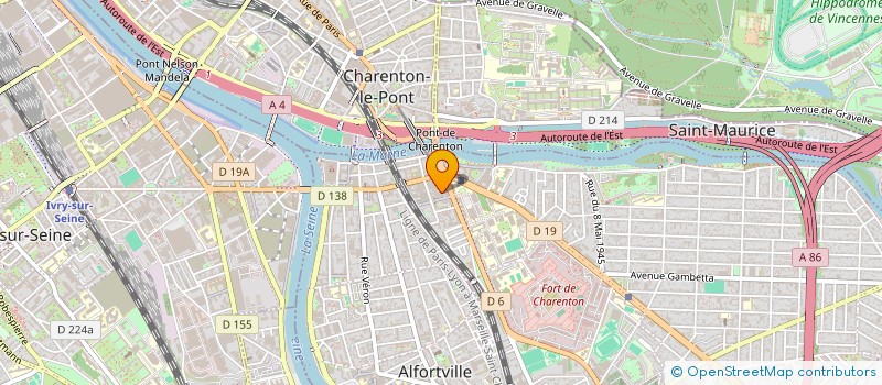 localisation de l'entreprise L'ATELIER D'ALFORT  MAISONS-ALFORT