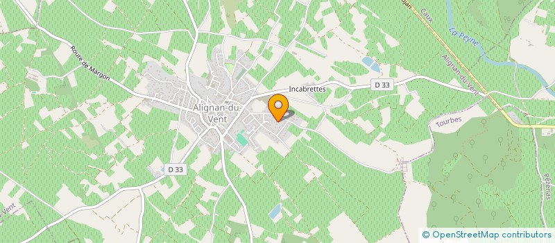 localisation de l'entreprise L'ATELIER D'ALIGNAN DU VENT à ALIGNAN-DU-VENT