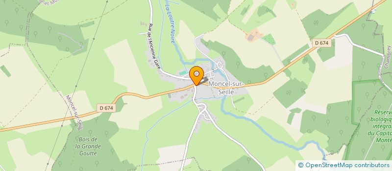 localisation de l'entreprise L'ATELIER D'ALINE  MONCEL-SUR-SEILLE