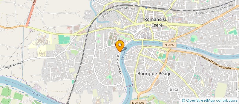 localisation de l'entreprise L'ATELIER D'ALTAIR à ROMANS-SUR-ISERE