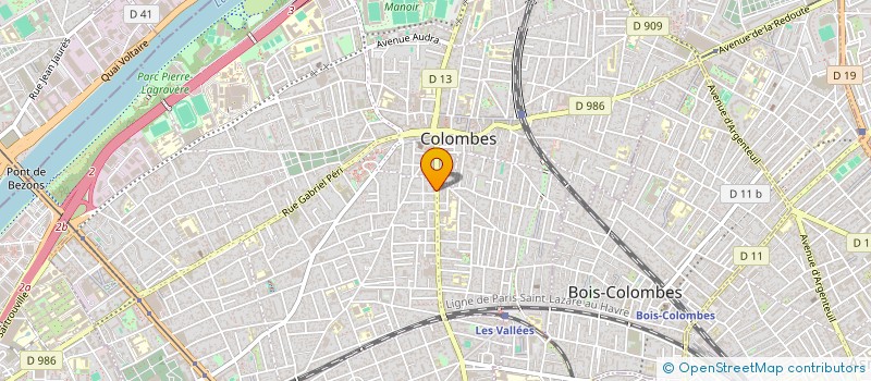 localisation de l'entreprise L'ATELIER D'ANAE à COLOMBES