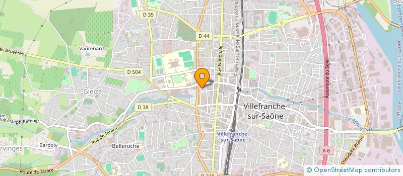 localisation de l'entreprise L'ATELIER D'ANAIS à VILLEFRANCHE-SUR-SAONE