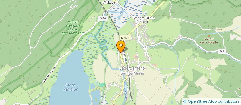 localisation de l'entreprise L'ATELIER D'ANGEL  LABERGEMENT-SAINTE-MARIE