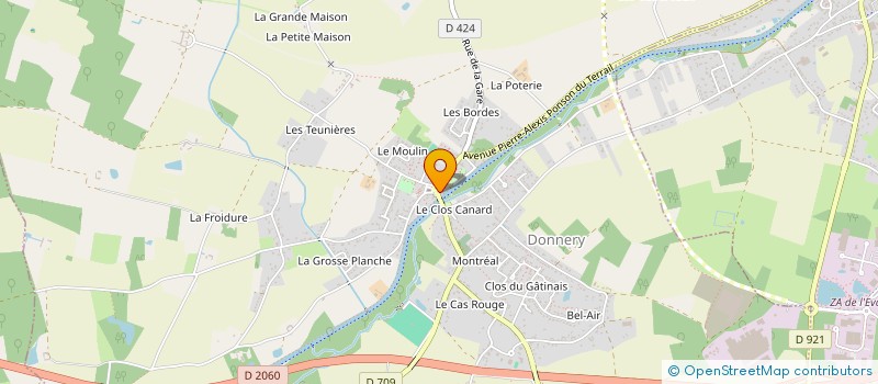 localisation de l'entreprise L'ATELIER D'ANNA  DONNERY