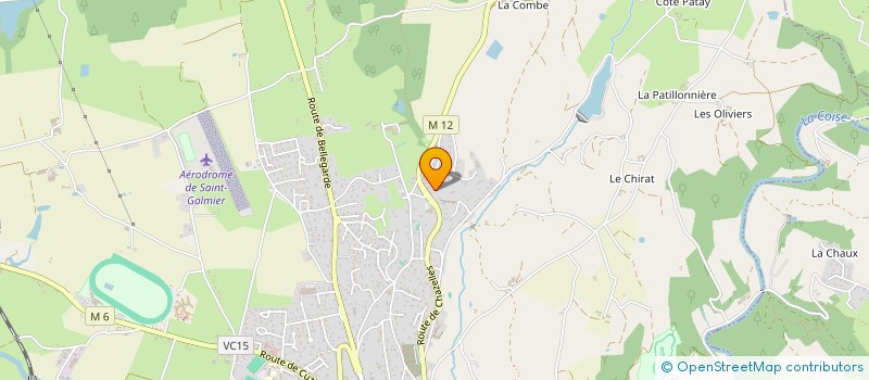 localisation de l'entreprise L'ATELIER D'ANNE-SOPHIE  SAINT-GALMIER