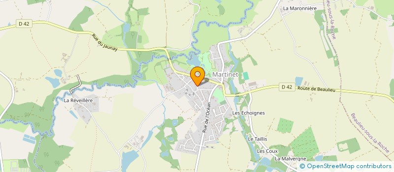 localisation de l'entreprise L'ATELIER D'ANTOINE  MARTINET