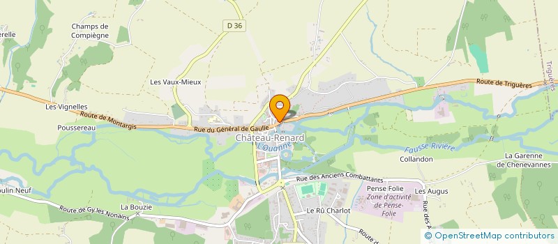 localisation de l'entreprise L'ATELIER D'ARACHNEE  CHATEAU-RENARD