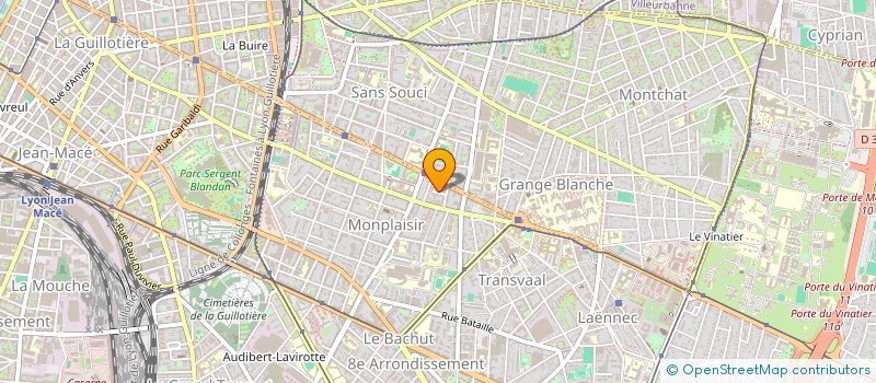 localisation de l'entreprise L'ATELIER D'ARCHI'- SERGE HIVAR  LYON