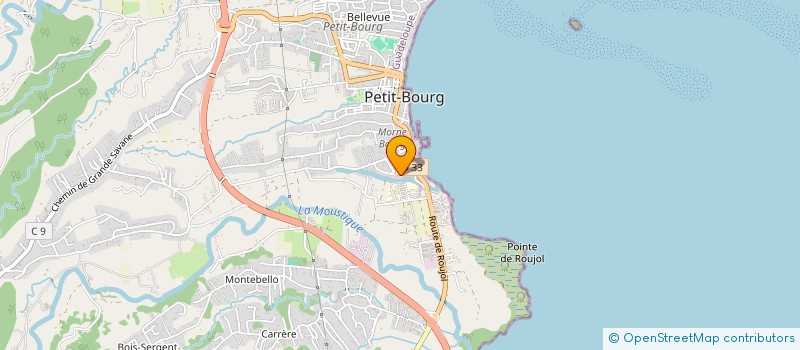 localisation de l'entreprise L'ATELIER D'ARCHITECTURE ET D'URBANISME  PETIT-BOURG