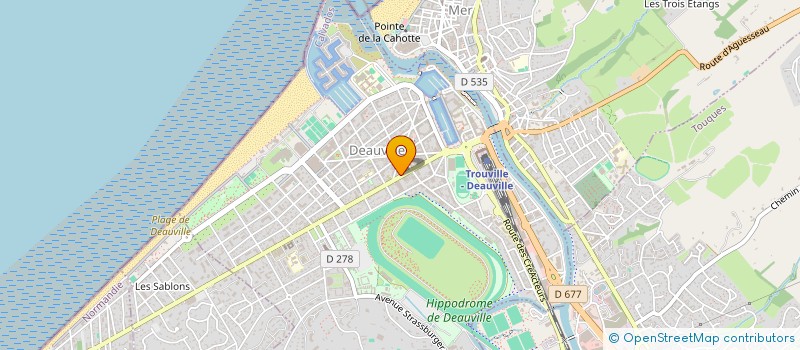 localisation de l'entreprise L'ATELIER D'ARMURERIE à DEAUVILLE