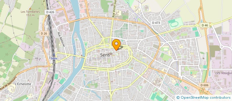 localisation de l'entreprise L ATELIER D ART à SENS