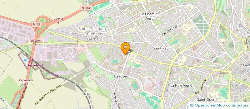 localisation de l'entreprise L'ATELIER D'ART FLORAL à CAEN