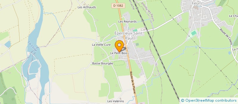 localisation de l'entreprise L'ATELIER D'ART FOREZIEN  EPERCIEUX-SAINT-PAUL