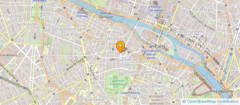 localisation de l'entreprise L'ATELIER D'ARTISTES  PARIS