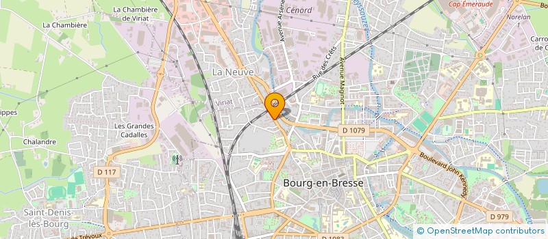 localisation de l'entreprise L'ATELIER D'ATMHA  VIRIAT