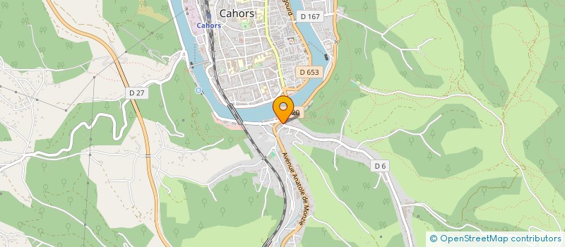 localisation de l'entreprise L'ATELIER D'AURELIE  CAHORS