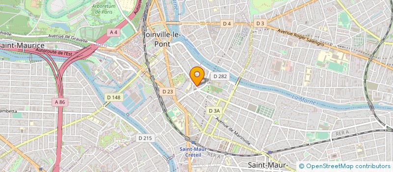 localisation de l'entreprise L'ATELIER D'AURORE à SAINT-MAUR-DES-FOSSES