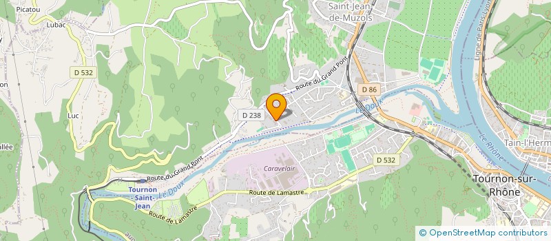 localisation de l'entreprise L'ATELIER D'EBENE à SAINT-JEAN-DE-MUZOLS