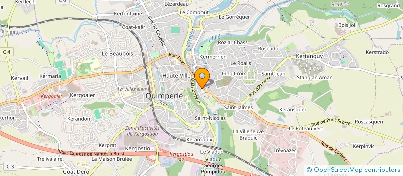 localisation de l'entreprise L'ATELIER D'EBENISTERIE à ARZANO