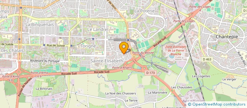 localisation de l'entreprise L'ATELIER D'ECRITURE  RENNES