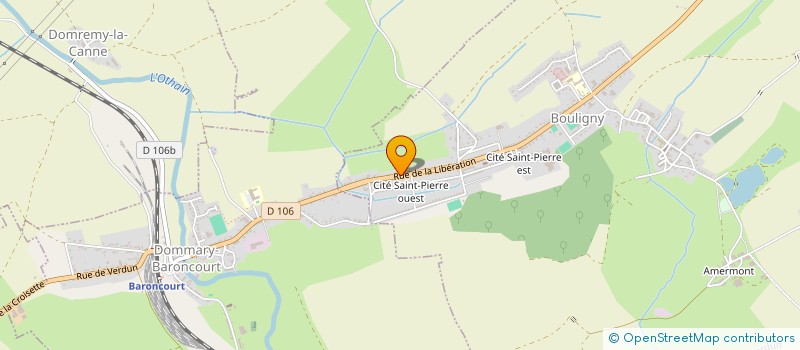 localisation de l'entreprise L'ATELIER D'EDEN à BOULIGNY