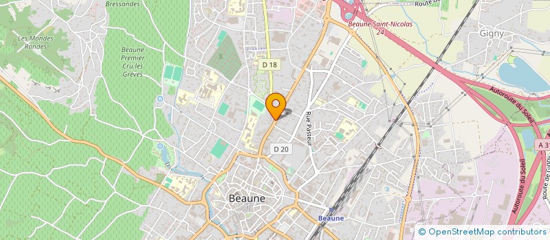 localisation de l'entreprise L'ATELIER D'ELFES à BEAUNE