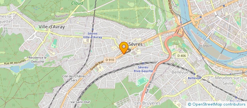 localisation de l'entreprise L'ATELIER D'ELIETTE à SEVRES