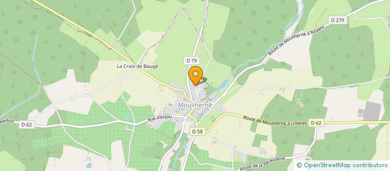localisation de l'entreprise L'ATELIER D'EMILE à MOULIHERNE