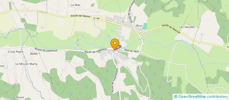 localisation de l'entreprise L ATELIER D EMILIE  GRIGNOLS