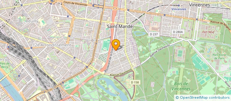 localisation de l'entreprise L'ATELIER D'ERIC à SAINT-MANDE