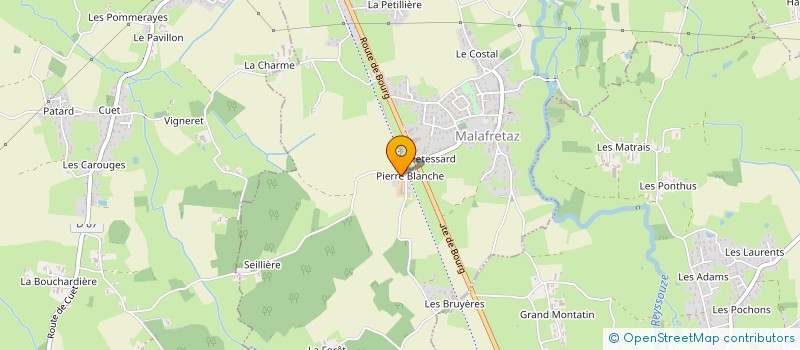 localisation de l'entreprise L'ATELIER D'ESTELLE à MALAFRETAZ