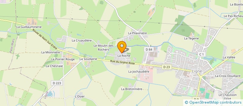 localisation de l'entreprise L'ATELIER D'EVA  LIGNE