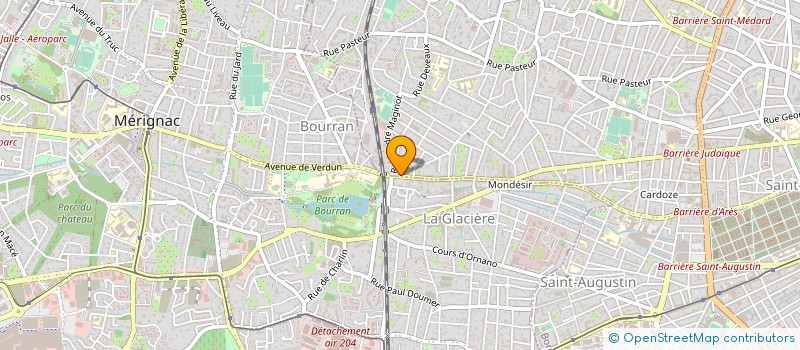 localisation de l'entreprise L'ATELIER D'HABDINE  BORDEAUX