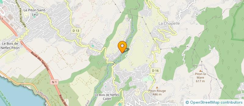 localisation de l'entreprise L'ATELIER D'HORLOGERIE PAGES  SAINT-LEU