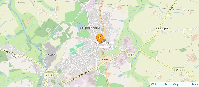 localisation de l'entreprise L'ATELIER D'JO à BEAUPREAU-EN-MAUGES