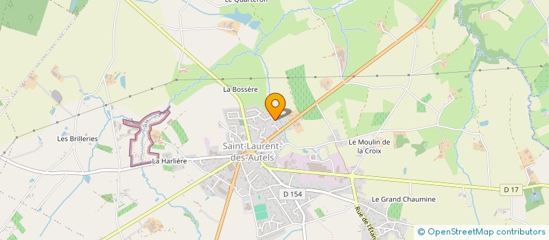 localisation de l'entreprise L'ATELIER D'OREE  OREE-DANJOU