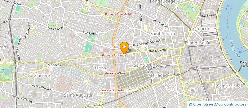 localisation de l'entreprise L'ATELIER D'ORTHODONTIE SARL à BORDEAUX