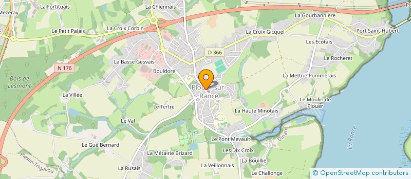 localisation de l'entreprise L'ATELIER DANSE  PLOUER-SUR-RANCE