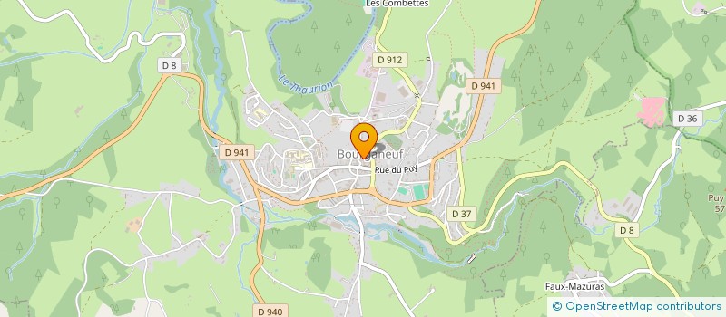 localisation de l'entreprise L'ATELIER DE BELANGEON à BOURGANEUF