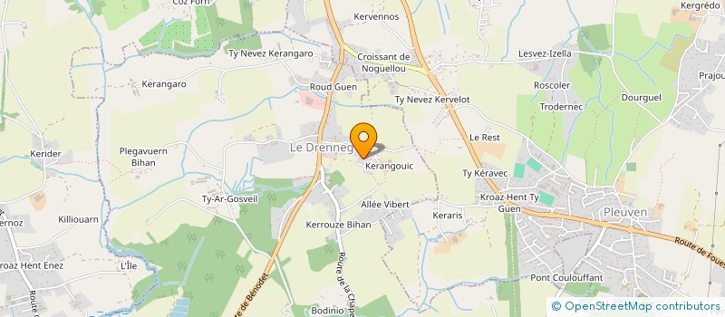 localisation de l'entreprise L'ATELIER DE BLANDINE à CLOHARS-FOUESNANT