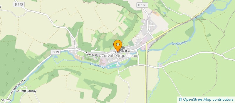 localisation de l'entreprise L'ATELIER DE BOURGOGNE  CORVOL-L'ORGUEILLEUX