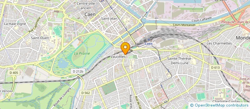 localisation de l'entreprise L'ATELIER DE CAEN à CAEN