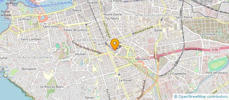 localisation de l'entreprise L'ATELIER DE CANCAN  MARSEILLE