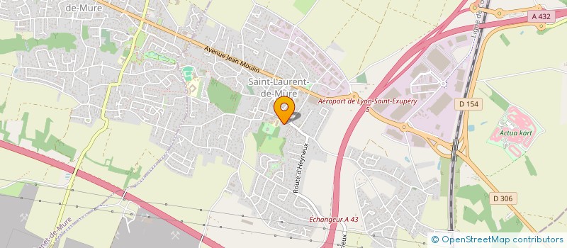 localisation de l'entreprise L'ATELIER DE CARO  SAINT-LAURENT-DE-MURE