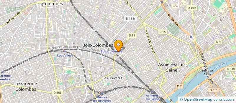 localisation de l'entreprise L'ATELIER DE CAROLINE à ASNIERES-SUR-SEINE
