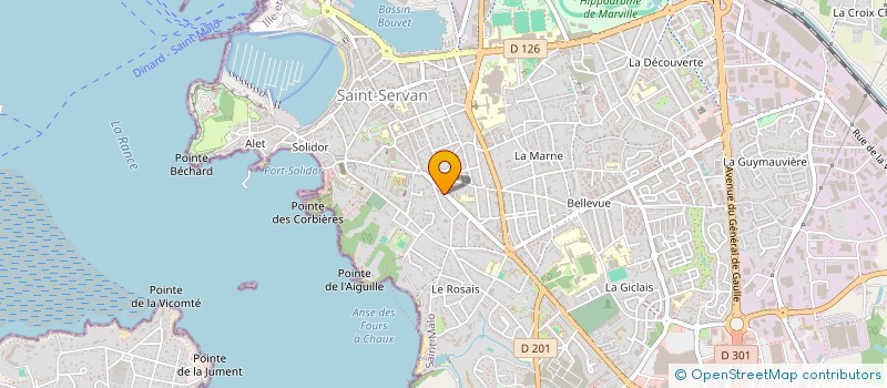 localisation de l'entreprise L'ATELIER DE CHARLY à SAINT-MALO