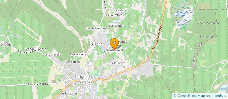 localisation de l'entreprise L'ATELIER DE CLAIRE ET PAUL  SERIGNAN-DU-COMTAT