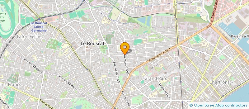 localisation de l'entreprise L'ATELIER DE CLARA à LE BOUSCAT