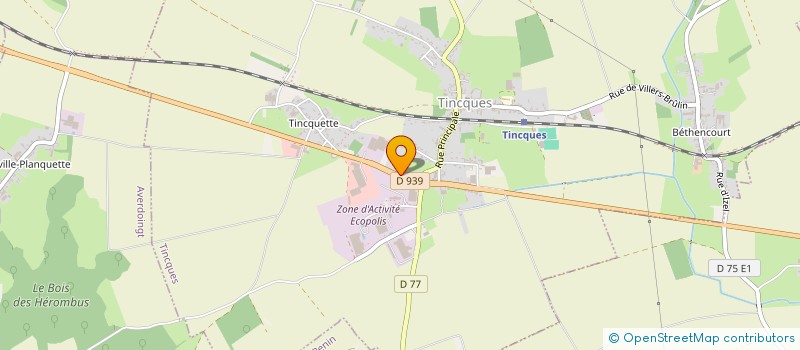 localisation de l'entreprise L'ATELIER DE CLEMENT  TINCQUES